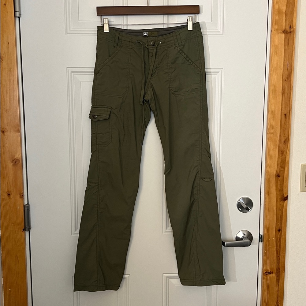 REI Olive Green Cargo Pants